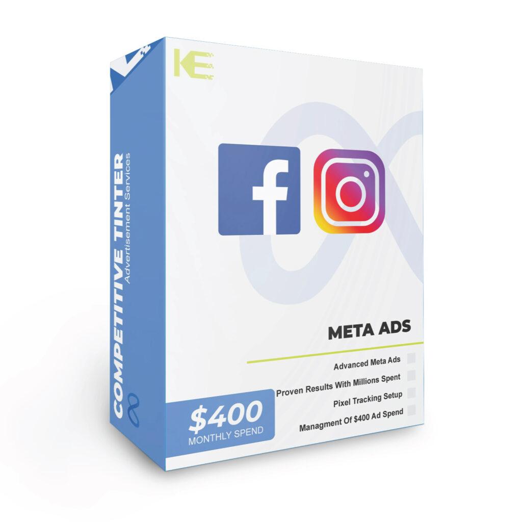 Meta Ads marketing creative for tint shops