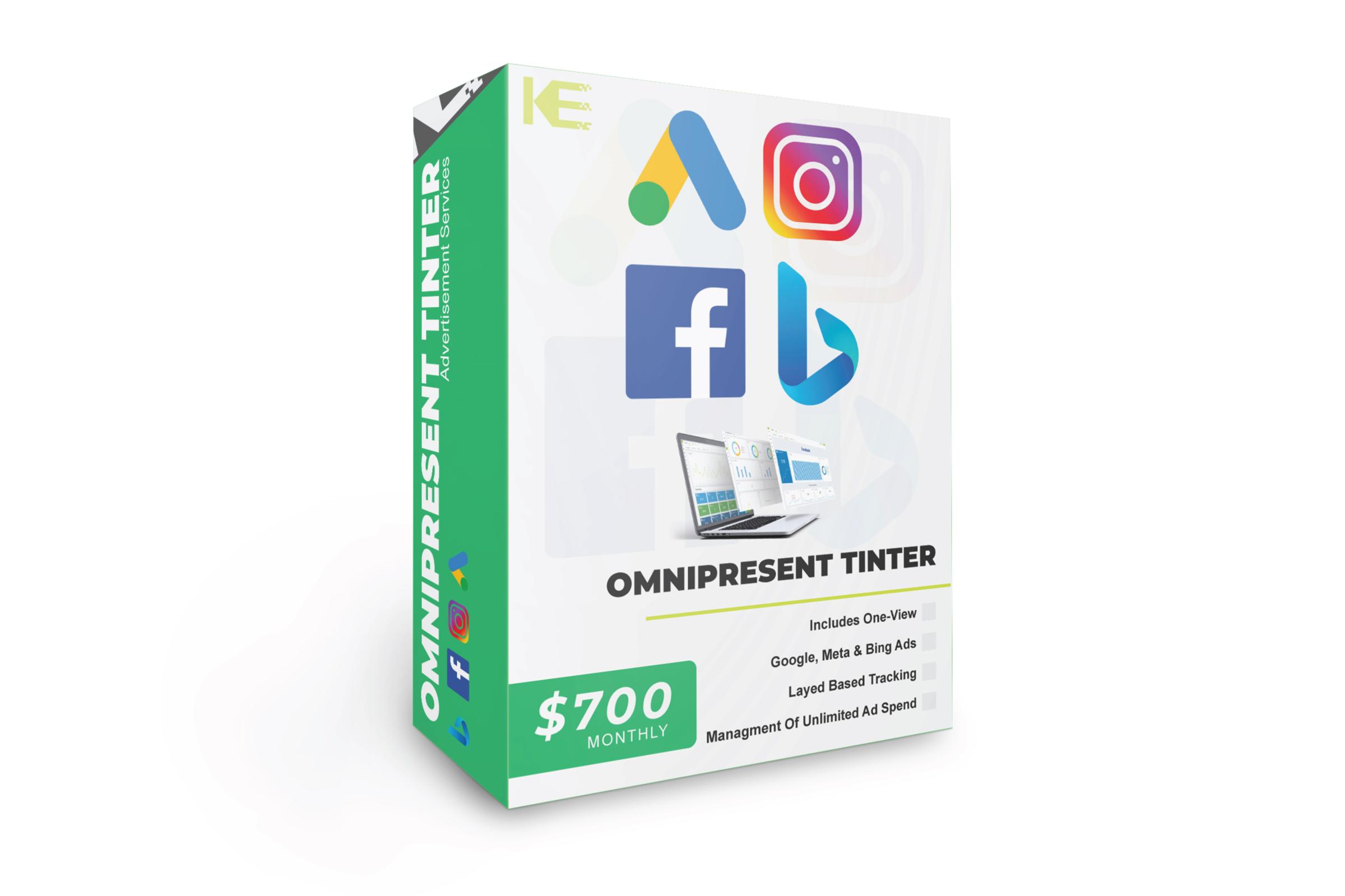 Omnipresent campaign creative for Kepler's Omnipresent Tinter plan